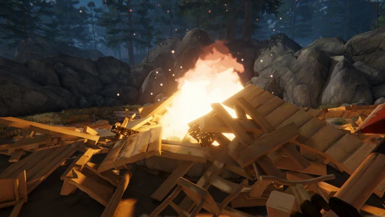 Fire Pit: Throw Things Into The Fire screenshot