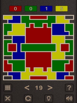 Four Color Shape Puzzle screenshot