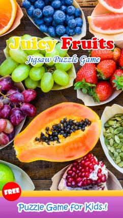 Fruits Jigsaw Puzzles Learning Games Free For Kids screenshot