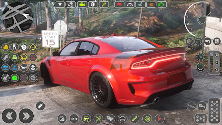 Dodge Power: Charger SRT Drag Image