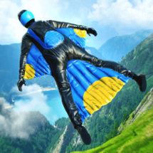 Base Jump Wing Suit Flying Image