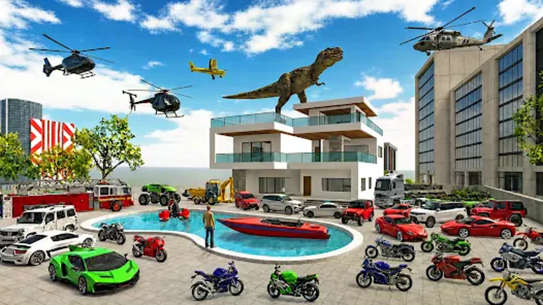 Indian Bike 3D Gangster Game screenshot