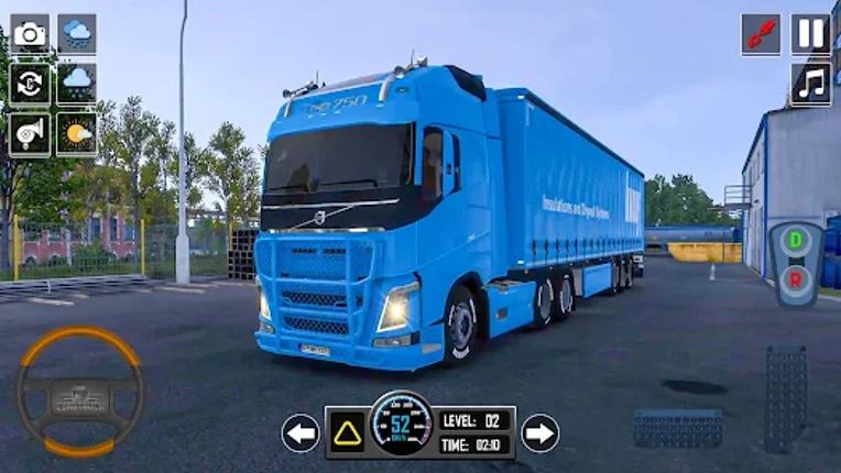 Euro Truck Games Simulator 3D Image