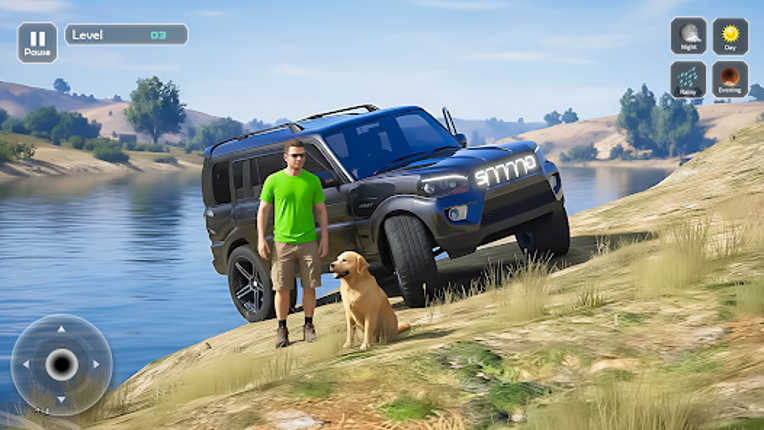 Cargo Jeep Offroad Game screenshot