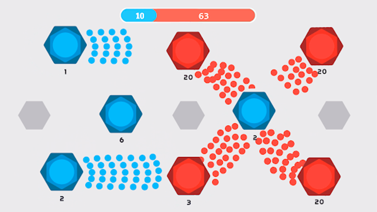 Clash of Dots — 1v1 RTS Games screenshot