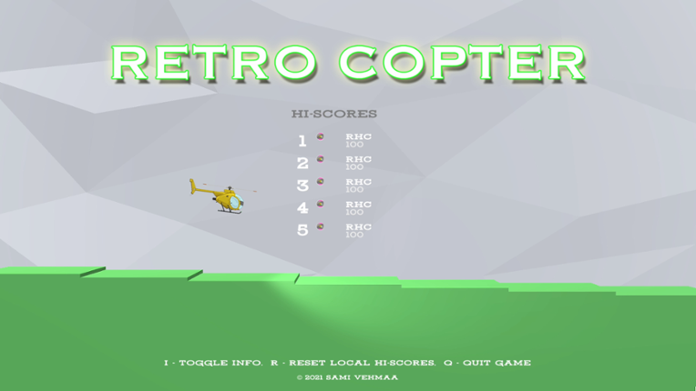 Retro Copter Game Cover