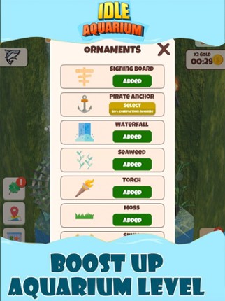Idle Aquarium 3D screenshot