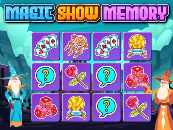 Magic Show Memory Game Cover