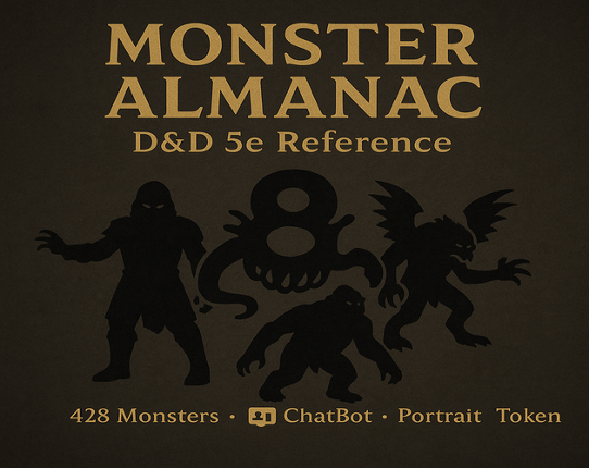 Monster Almanac – D&D 5e Reference Image