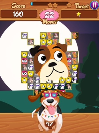 Monster Swipe Match3 Dogs Cats screenshot