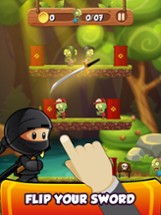 Ninja Kid Sword Flip Challenge Image