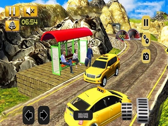 Off-Road Taxi Driving Game screenshot