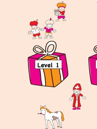 Piet and jumping Sinterklaas find presents for every child screenshot