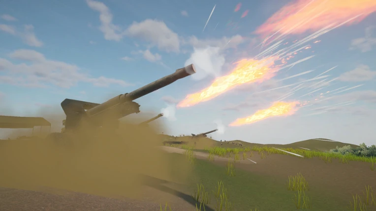 Steel Fall: Field Artillery Simulator screenshot