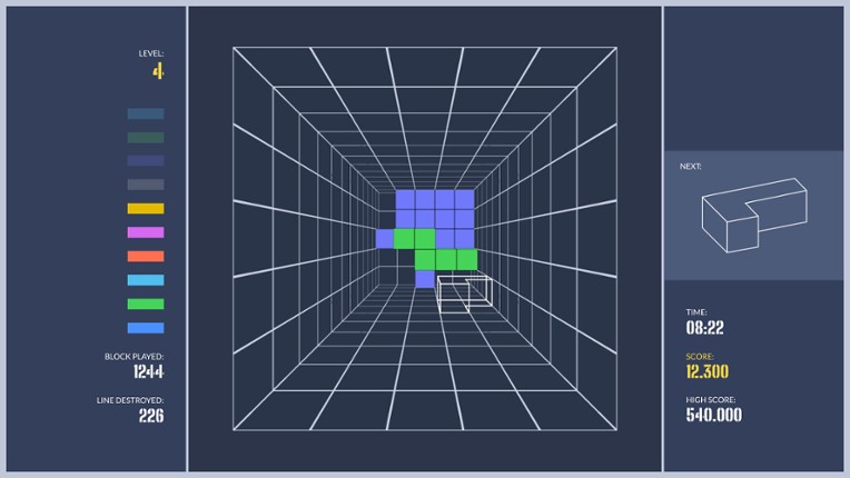 TETRIX 3D screenshot