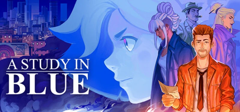 A Study in Blue Image