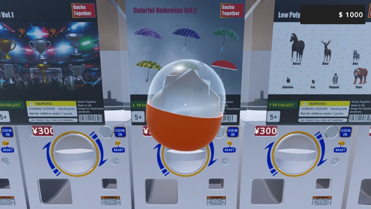 Capsule Toy Store Simulator screenshot
