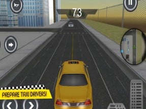 Crazy Taxi Cab Driver Image