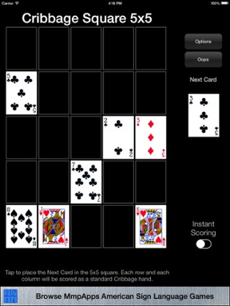 Cribbage Square - Solitaire Image