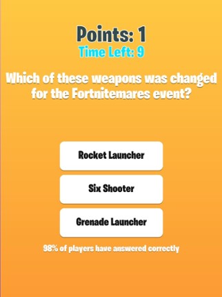 Fort Quiz and V-Bucks screenshot