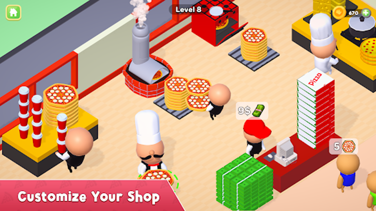 Pizza Run: Idle Lemonade Stand screenshot