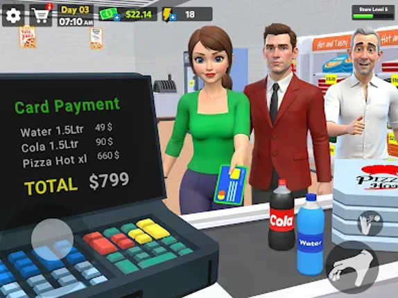 Pizza Shop Simulator 3D screenshot