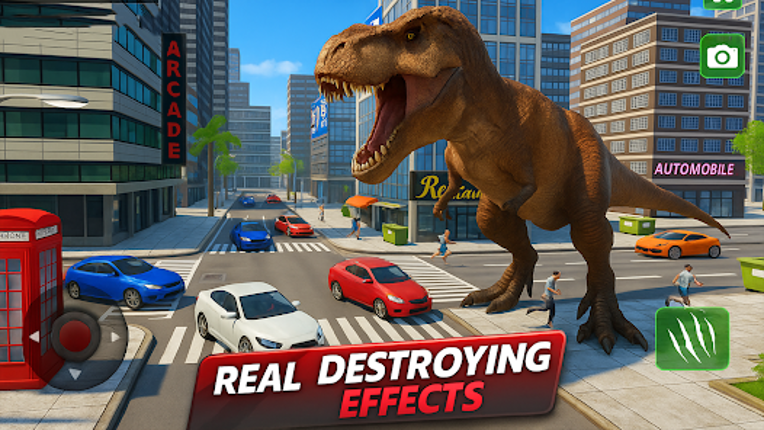 Dinosaur Simulator 3D Game screenshot