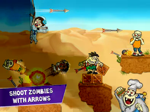 Zombie Shooting: Archery Games screenshot