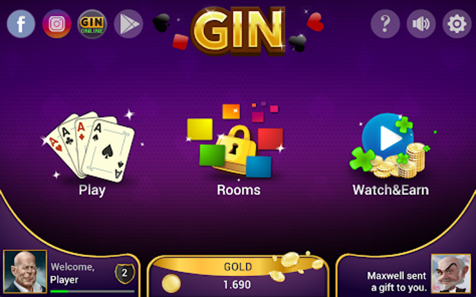 Gin Rummy - Offline Card Games screenshot