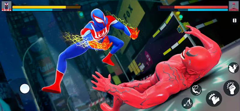 Spider Hero Battle Fight Games screenshot