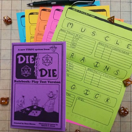 Fantasy Play Test for DIE versus DIE Image