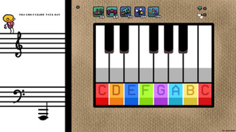 Infinite Note Guessing Game Image