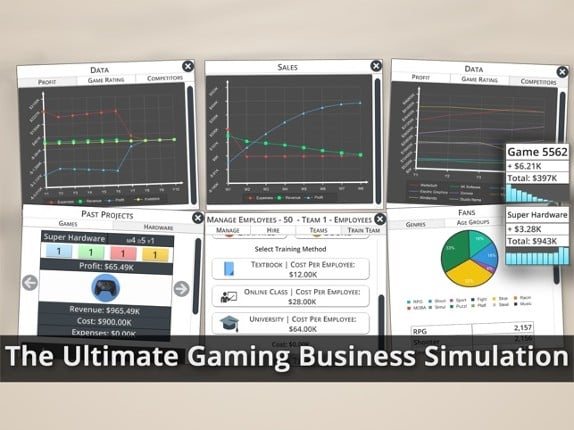 Game Studio Tycoon 3 Free screenshot