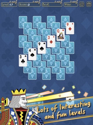 Gold TriPeaks Solitaire Image