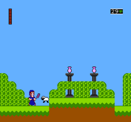 Jane Austen's 8-bit Adventure (nesdev compo) screenshot