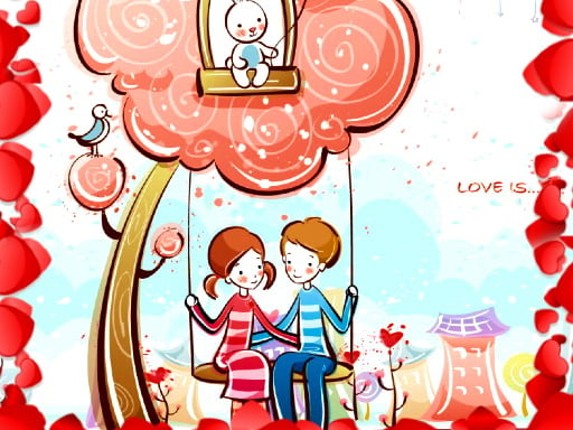 Loving Couple Jigsaw Image