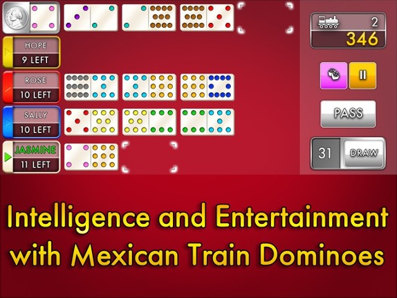 Mexican Train Dominoes Classic screenshot