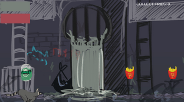 Rakun rollect de rodonaldfrenchfry while drunk on raineken Image