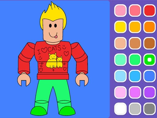 Games like Roblox Coloring Game