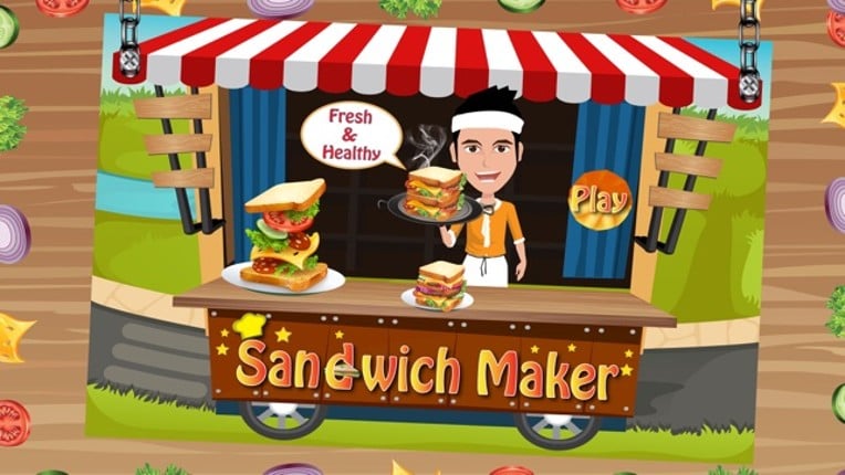 Sandwich Maker - Crazy fast food cooking and kitchen game screenshot