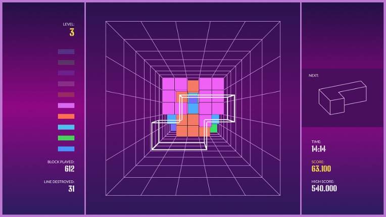 TETRIX 3D screenshot