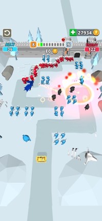 Tiny Battle - Merge Troops! screenshot