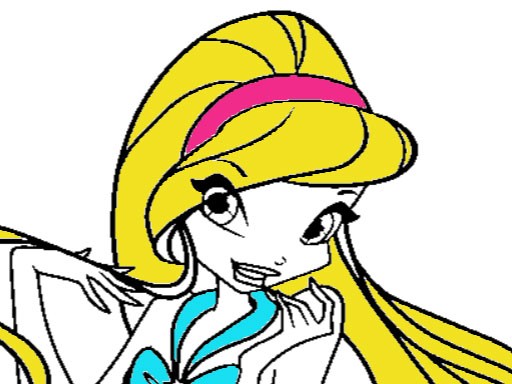 Games like Winx Coloring Page Game