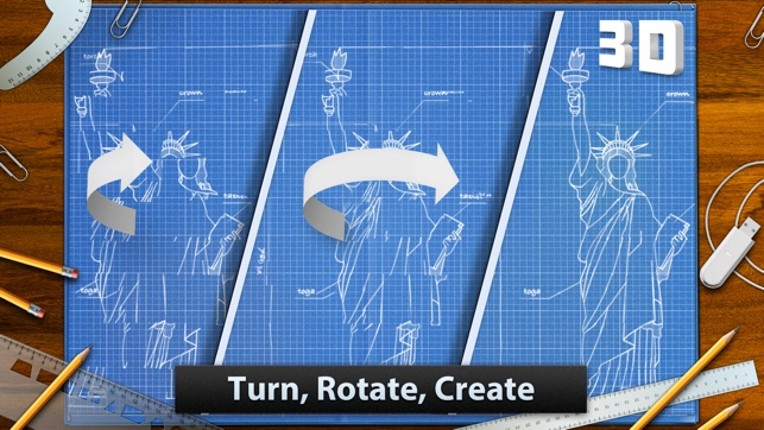 Blueprint 3D Image