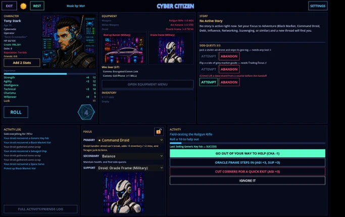 Cyber Citizen screenshot