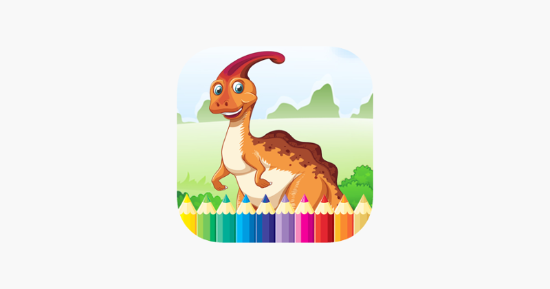 Dinosaur Dragon Coloring Book - Drawing for kid free game, Dino Paint and color games good Image