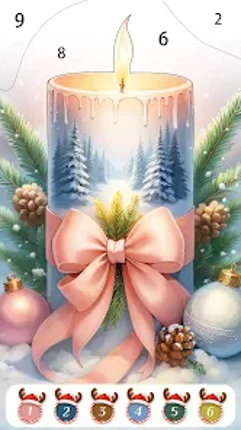 Cozy Christmas Color screenshot