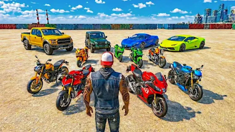 Indian Bike 3D Gangster Game Image