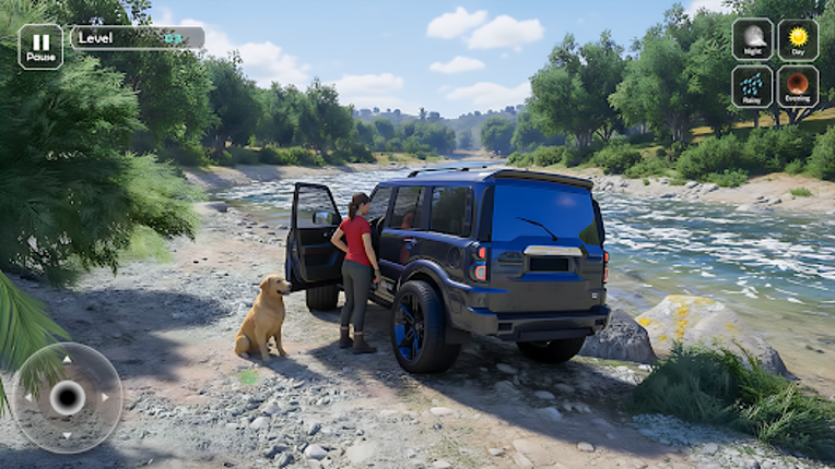 Cargo Jeep Offroad Game screenshot