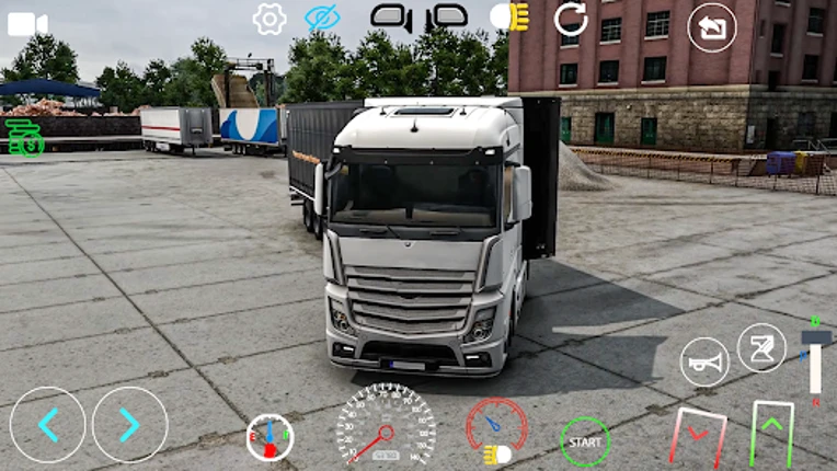 Truck Simulator 3D: Euro Truck screenshot